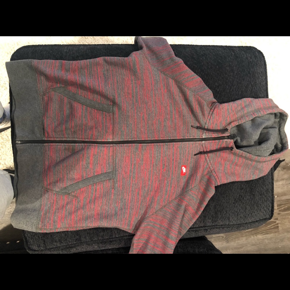 Nike zip-up sweater